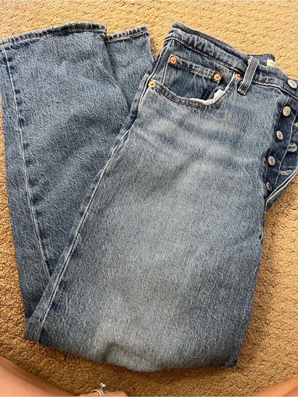 Levi’s ribcage straight ankle